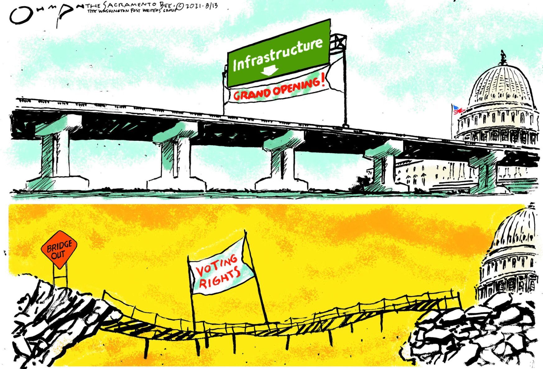 Jack Ohman, editorial cartoon
